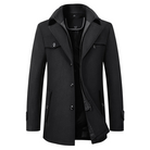 Ryan | Refined Wool Blend Trench Coat - Valereo