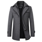 Ryan | Refined Wool Blend Trench Coat - Valereo