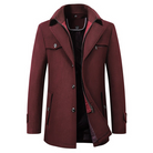 Ryan | Refined Wool Blend Trench Coat - Valereo
