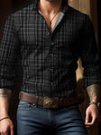 Ryan | Stylish Plaid Button-Down Shirt - Valereo