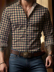 Ryan | Stylish Plaid Button-Down Shirt - Valereo