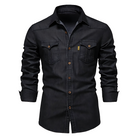 Simon | Casual Denim Slim-Fit Shirt - Valereo