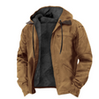 Simon | Casual Fleece-Lined Hooded Jacket - Valereo