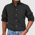 Simon | Classic Cotton Button-Up Shirt - Valereo