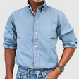 Simon | Classic Cotton Button-Up Shirt - Valereo
