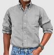 Simon | Classic Cotton Button-Up Shirt - Valereo