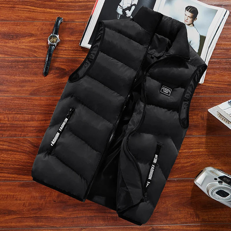Simon | Modern Quilted Puffer Vest - Valereo