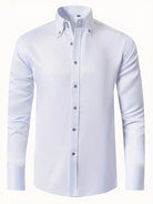 Simon | Refined Button-Down Dress Shirt - Valereo