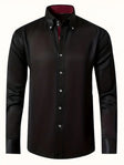 Simon | Refined Button-Down Dress Shirt - Valereo