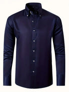 Simon | Refined Button-Down Dress Shirt - Valereo