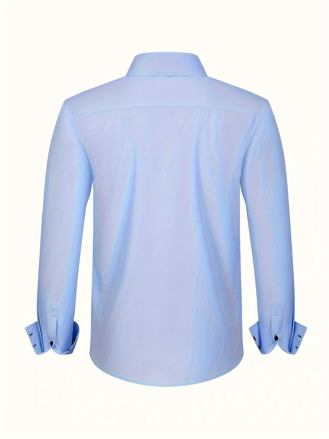 Simon | Refined Contrast Trim Button-Up Shirt - Valereo