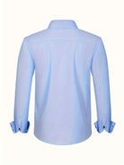 Simon | Refined Contrast Trim Button-Up Shirt - Valereo