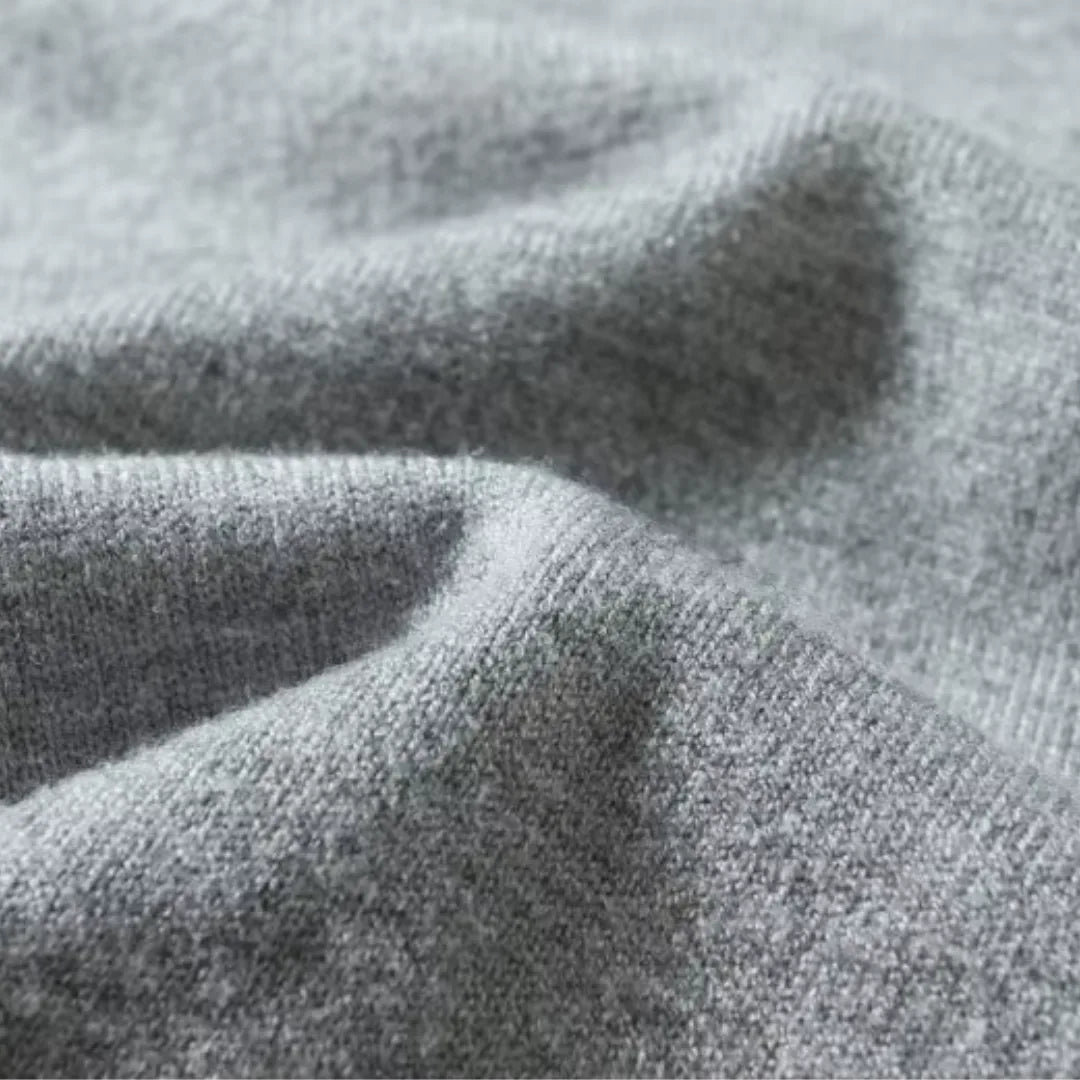 Simon | Refined V-Neck Knit Sweater - Valereo