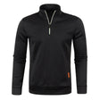 Thomas | Casual Quarter-Zip Heathered Sweater - Valereo