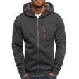 Thomas | Modern Zip-Up Fleece Hoodie - Valereo