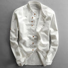 Thomas | Refined Mandarin Collar Shirt - Valereo