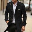 Thomas | Refined Slim-Fit Trench Coat - Valereo