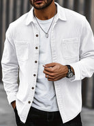 Timothy | Classic Corduroy Button Shirt Jacket