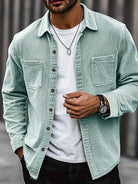 Timothy | Classic Corduroy Button Shirt Jacket