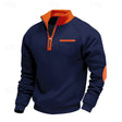 Keith | Refined Fleece Quarter-Zip Sweatshirt