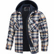 Bruce | Rugged Flannel Hooded Jacket