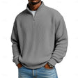 Gregory | Relaxed Knit Quarter-Zip Sweater