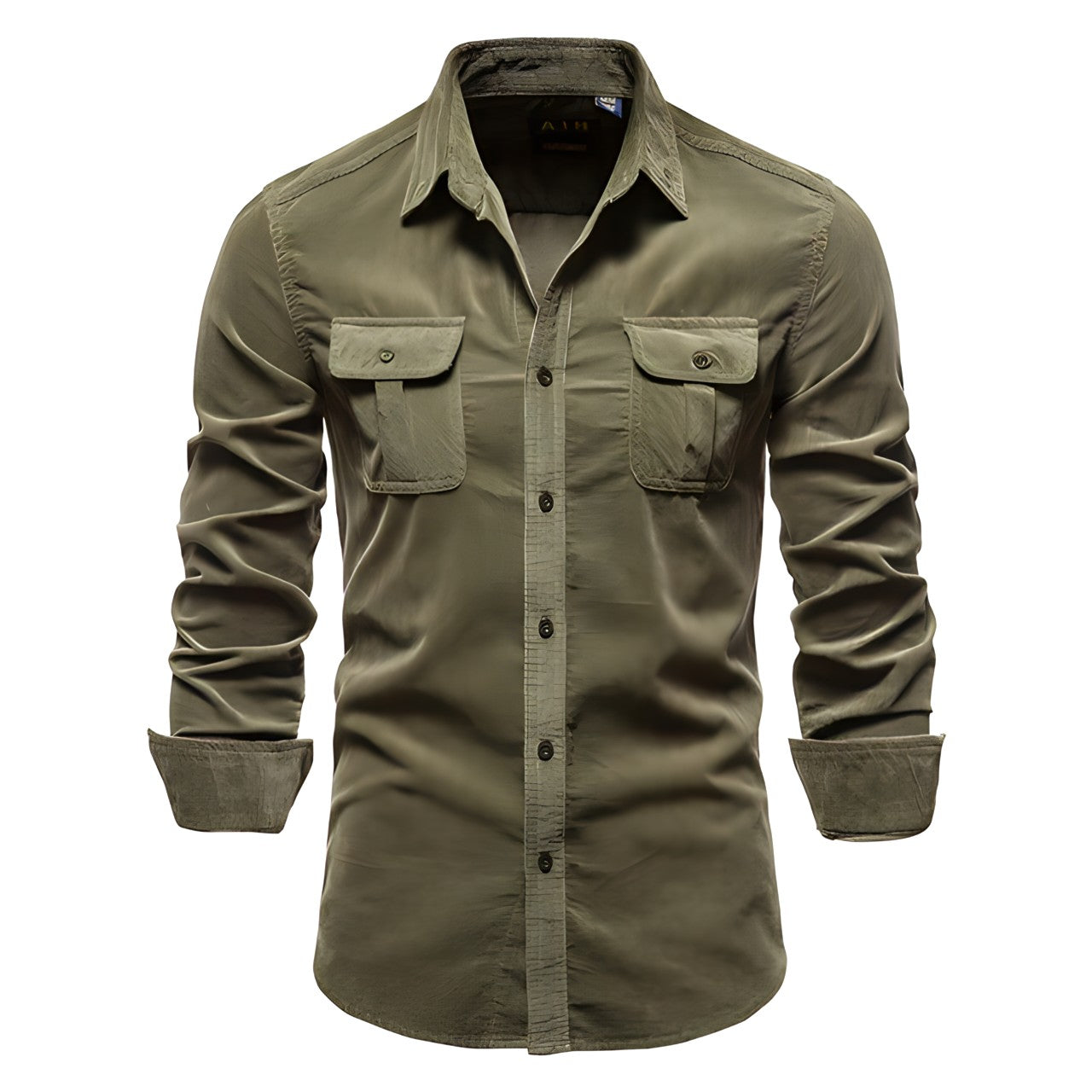 Vincent | Casual Cotton Cargo Shirt - Valereo