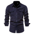 Vincent | Casual Cotton Cargo Shirt - Valereo