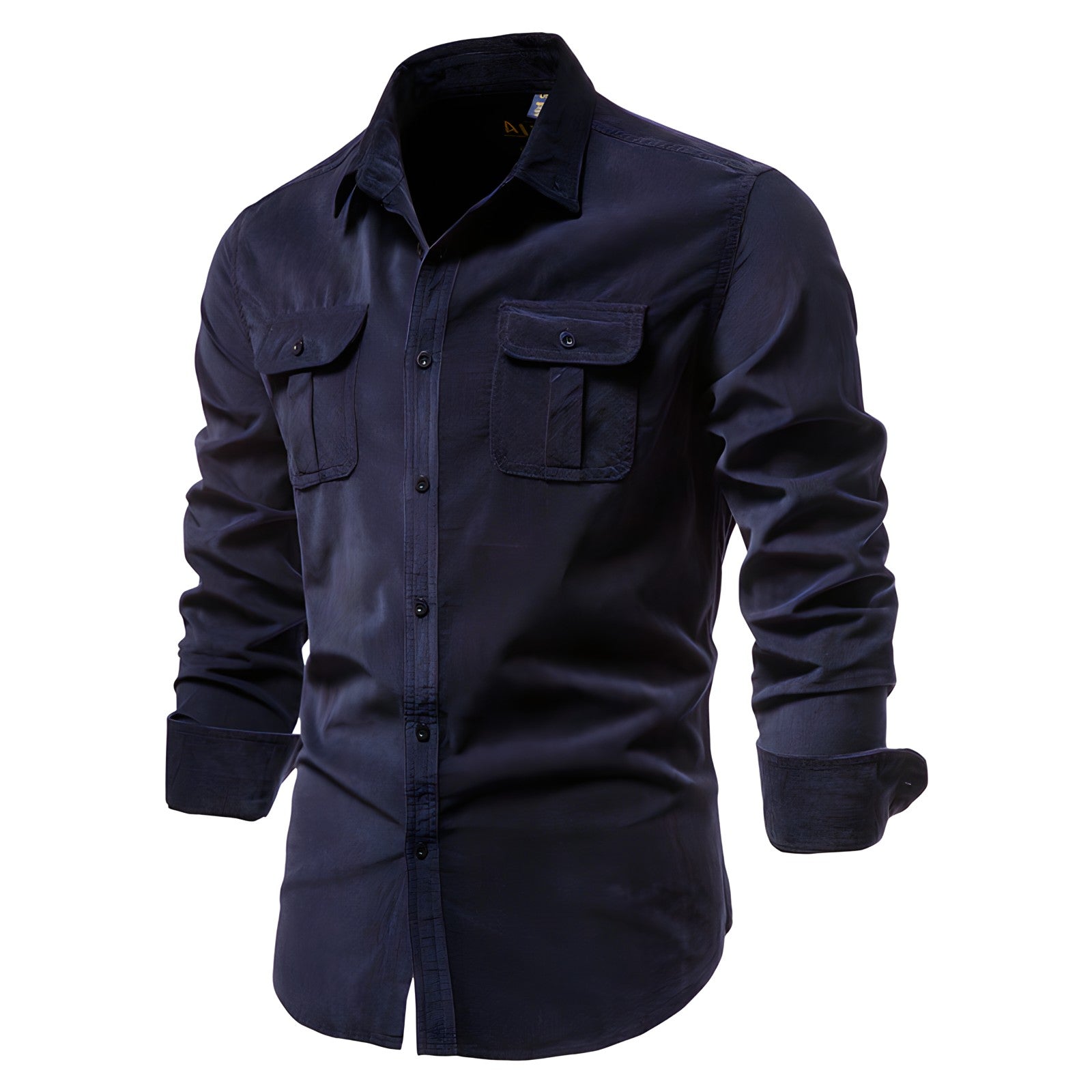 Vincent | Casual Cotton Cargo Shirt - Valereo