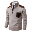 Vincent | Classic Quarter-Zip Knit Sweater - Valereo