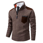 Vincent | Classic Quarter-Zip Knit Sweater - Valereo