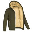 Vincent | Cozy Sherpa Lined Zip Hoodie - Valereo