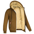 Vincent | Cozy Sherpa Lined Zip Hoodie - Valereo