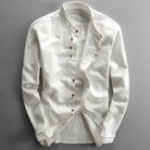 Vincent | Refined Mandarin Collar Shirt - Valereo