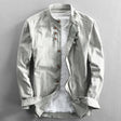 Vincent | Refined Mandarin Collar Shirt - Valereo