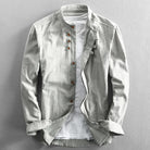 Vincent | Refined Mandarin Collar Shirt - Valereo