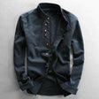 Vincent | Refined Mandarin Collar Shirt - Valereo