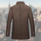 Vincent | Refined Wool Stand-Collar Jacket - Valereo