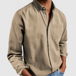 Vincent | Relaxed Cotton Button-Up Shirt - Valereo