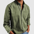 Vincent | Relaxed Cotton Button-Up Shirt - Valereo