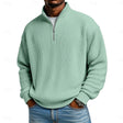 Gregory | Relaxed Knit Quarter-Zip Sweater