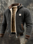 Douglas | Casual Hooded Sherpa Knit Jacket