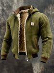 Douglas | Casual Hooded Sherpa Knit Jacket