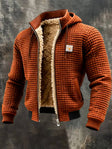 Douglas | Casual Hooded Sherpa Knit Jacket