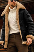 Bradley | Refined Shearling Aviator Coat