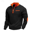 Marcus | Casual Fleece Quarter-Zip Sweatshirt