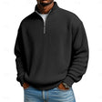 Gregory | Relaxed Knit Quarter-Zip Sweater